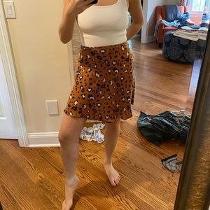Cheetah skirt
